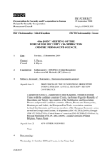 Journal of the 40th Joint Meeting of the Forum for Security Co-operation and the Permanent Council