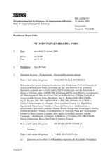 Journal of the 591st Plenary Meeting of the Forum for Security Co-operation (it)