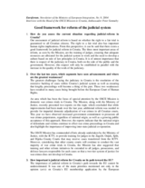 Interview with the Head of the OSCE Mission to Croatia, Euroforum