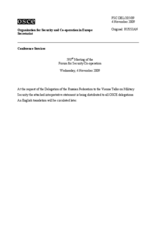 Statement by the Delegation of the Russian Federation, also on behalf of Belarus, on the proposal for a draft Ministerial Council decision on the Vienna Document 1999 (ru)