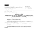 Forum for Security Co-operation Decision No. 9/09
