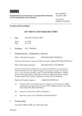 Journal of the 441st Plenary Meeting of the Forum for Security Co-operation (it)