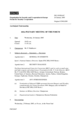 Journal of the 441st Plenary Meeting of the Forum for Security Co-operation
