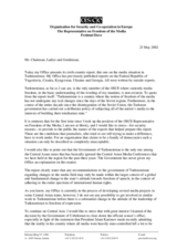 Statement at the Permanent Council