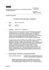 Journal of the 797th Plenary Meeting of the Permanent Council (it)