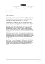 Statement at the Permanent Council