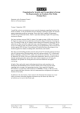 Statement at the Permanent Council