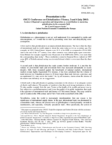 Presentation by Dr. Carol Cosgrove-Sacks, Director of Trade Division, UNECE, session 4