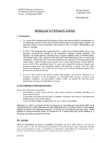 Briefing note on CEJI and its activities