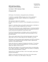 Speech by Lord Ahmed, opening session