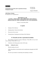 Permanent Council Decision No. 540