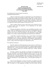 Address by the Secretary General of the Organization of the Islamic Conference, Ekmeleddin Ihsanoglu