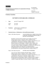 Journal of the 811th Plenary Meeting of the Permanent Council (it)