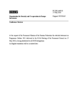 Statement by the Delegation of the Russian Federation in response to the presentation of the 2011 Programme Outline by the Secretary General, Ambassador Marc Perrin de Brichambaut (ru)