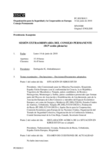 Journal of the 813th Special Plenary Meeting of the Permanent Council (es)