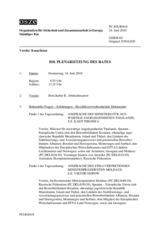 Journal of the 818th Special Plenary Meeting of the Permanent Council (de)