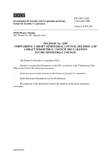 Forum for Security Co-operation Decision No. 12/09