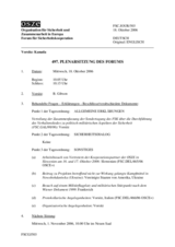 Journal of the 497th Plenary Meeting of the Forum for Security Co-operation (de)