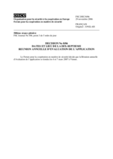 Forum for Security Co-operation Decision No.8/06 (fr)