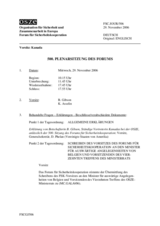 Journal of the 500th Plenary Meeting of the Forum for Security Co-operation (de)