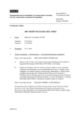 Journal of the 506th Plenary Meeting of the Forum for Security Co-operation (es)