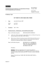 Journal of the 511th Plenary Meeting of the Forum for Security Co-operation (it)