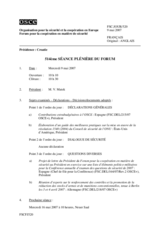 Journal of the 514th Plenary Meeting of the Forum for Security Co-operation (fr)