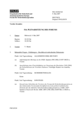 Journal of the 514th Plenary Meeting of the Forum for Security Co-operation (de)