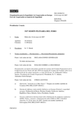 Journal of the 515th Plenary Meeting of the Forum for Security Co-operation (es)