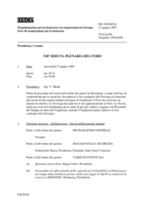 Journal of the 518th Plenary Meeting of the Forum for Security Cooperation (it)