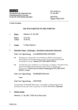 Journal of the 520th Plenary Meeting of the Forum for Security Cooperation (de)