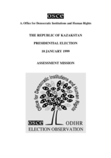 Kazakhstan, Presidential Election, 10 January 1999: Final Report