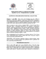 Statement of Preliminary Findings and Conclusions on the 6 April 2008 Presidential Election in Montenegro (me)