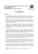 Republika e Shqipërisë, Zgjedhjet për Organet e Qeverisjes Vendore, 18 shkurt 2007: Raporti i Ndërmjetëm Nr. 1