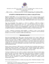 Hrvatska, Predsjednički izbori, drugi krug, 10. siječnja 2010.: Izvješće o privremenim nalazima i zaključcima