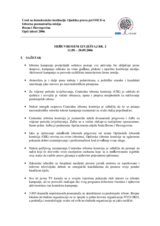 Bosna i Hercegovina, Opći izbori, 1.oktobar 2006.godine: Međuvremeni izvještaj 2