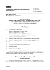 Permanent Council Decision No. 951