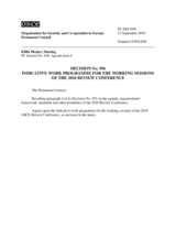 Permanent Council Decision No. 956