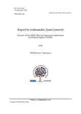 Report by Ambassador Janez Lenarcic