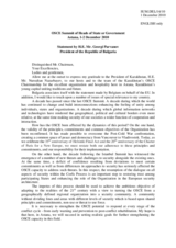 Statement by H.E. Mr. Georgi Parvanov, President, Bulgaria