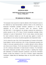 Statement by the Hungarian Presidency of the Council of the European Union on the sentencing of Mr. A. Sannikov and media freedom in Belarus