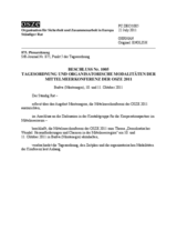 Beschluss Nr. 1005 des Ständigen Rates