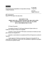 Decisión Nº 996 del Consejo Permanente