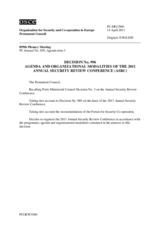 Permanent Council Decision No. 996