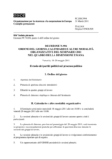 Decisione N.994 del Consiglio permanente