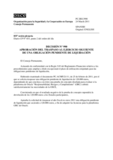 Decisión Nº 990 del Consejo Permanente