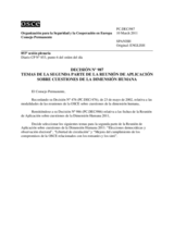 Decisión Nº 987 del Consejo Permanente