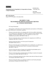 Decisión Nº 1010 del Consejo Permanente