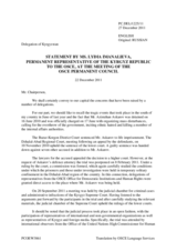 Statement by the Delegation of Kyrgyzstan on the rule of law in Kyrgyzstan