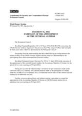 Permanent Council Decision No.1032